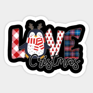 Love Christmas Sticker